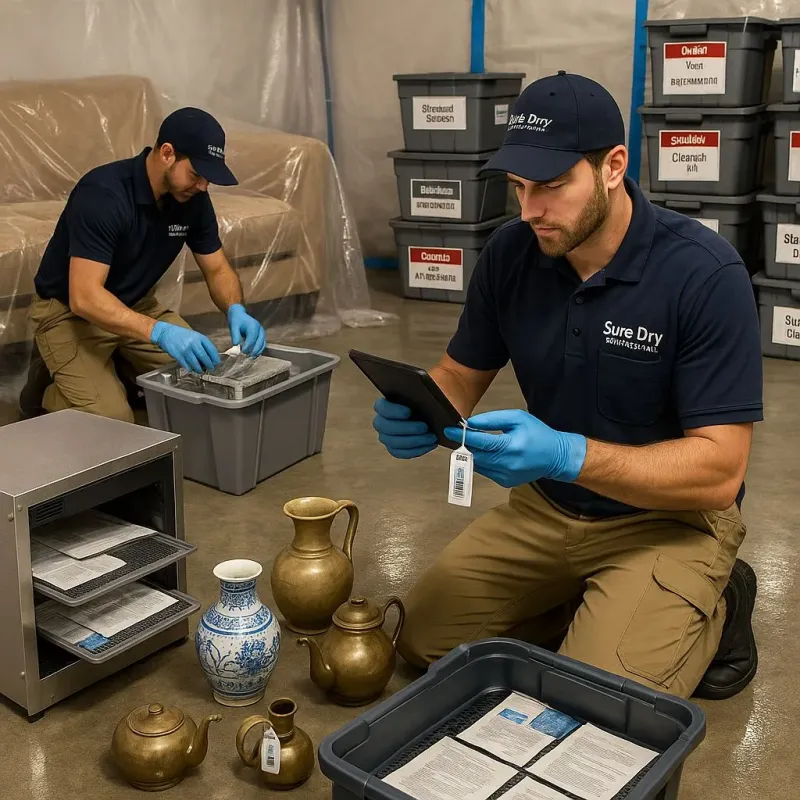 Content Protection and Restoration process in New Boston, OH