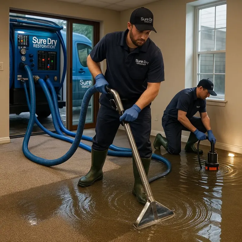 Water Extraction and Removal process in New Boston, OH